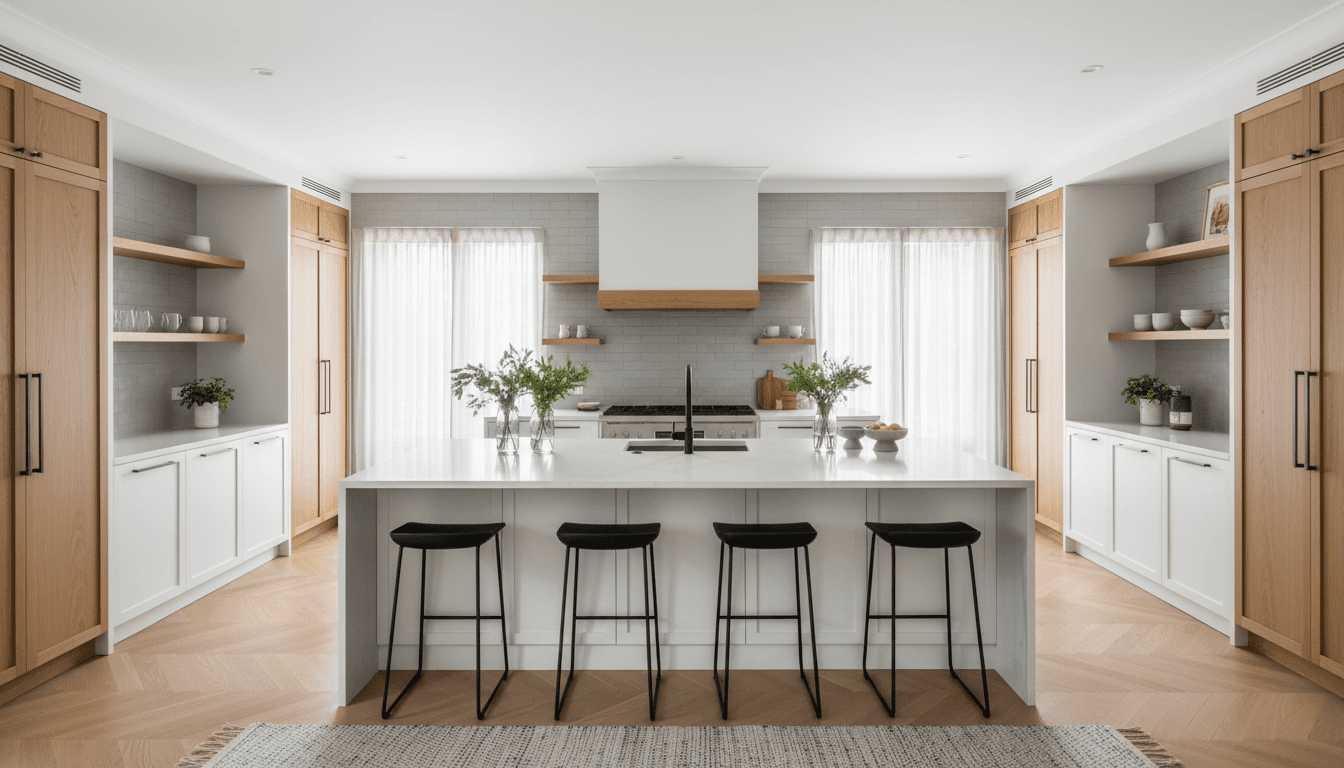 Recently completed kitchen remodel in a Salem home